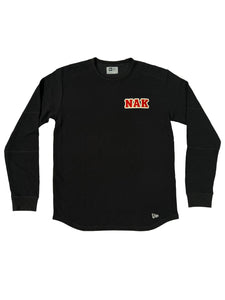 NU ALPHA KAPPA NEW ERA® THERMAL LONG SLEEVE BLACK