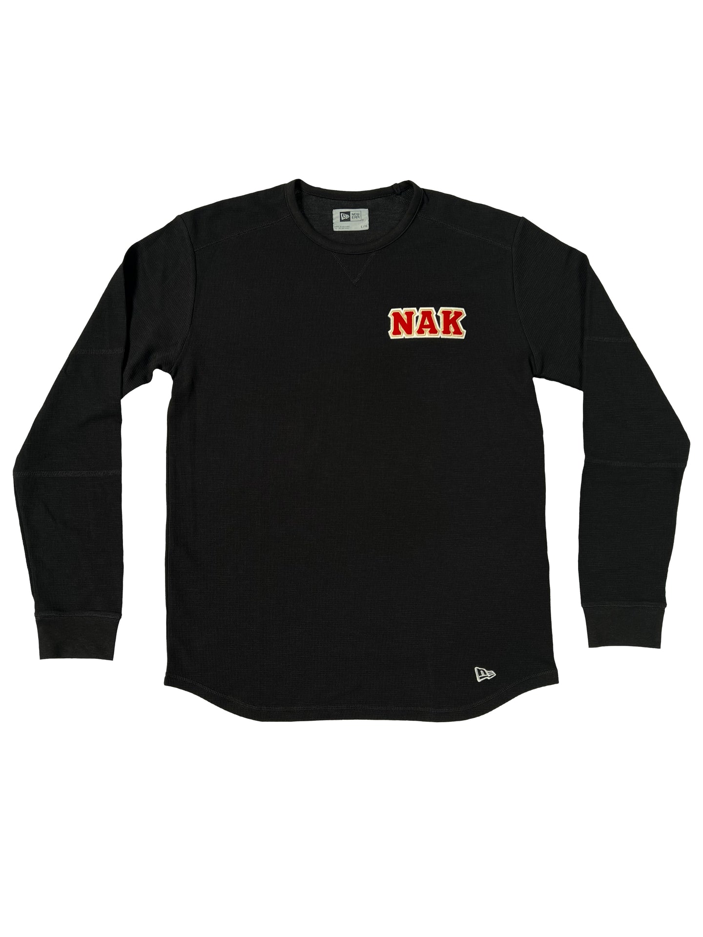 NU ALPHA KAPPA NEW ERA® THERMAL LONG SLEEVE BLACK