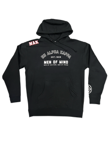 Men of Mind Club Hoody Black