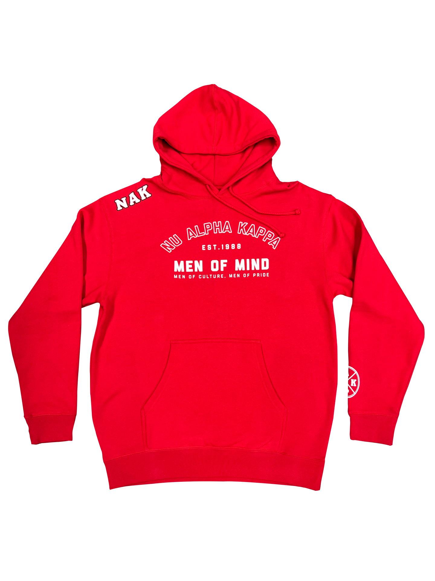 Men of Mind Club Hoody Red