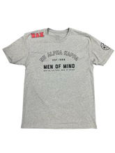 Load image into Gallery viewer, Men of Mind Club S/S Tee Dark Heather Gray