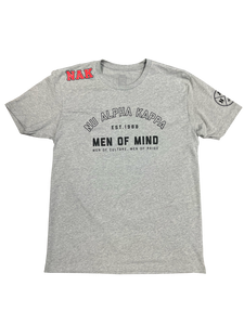 Men of Mind Club S/S Tee Dark Heather Gray