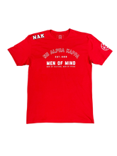 Load image into Gallery viewer, Men of Mind Club S/S Tee Red