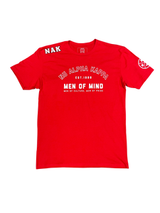 Men of Mind Club S/S Tee Red