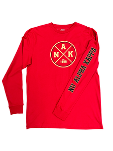 NAK Club 88 Long Sleeve Tee Red